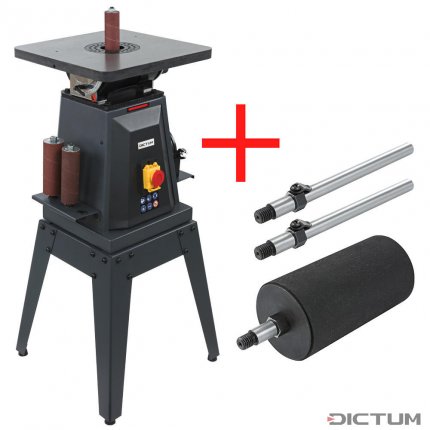 Smerigliatrice a mandrino oscillante DICTUM SSO 140, set completo