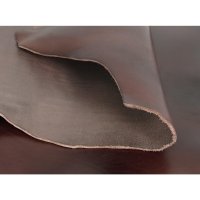 German Cowhide/Upholstery Leather, Shoulder, Dark Brown, 1.3-1.39 m²