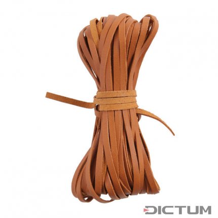 Kangaroo Braiding Laces, Flat, Saddle Tan