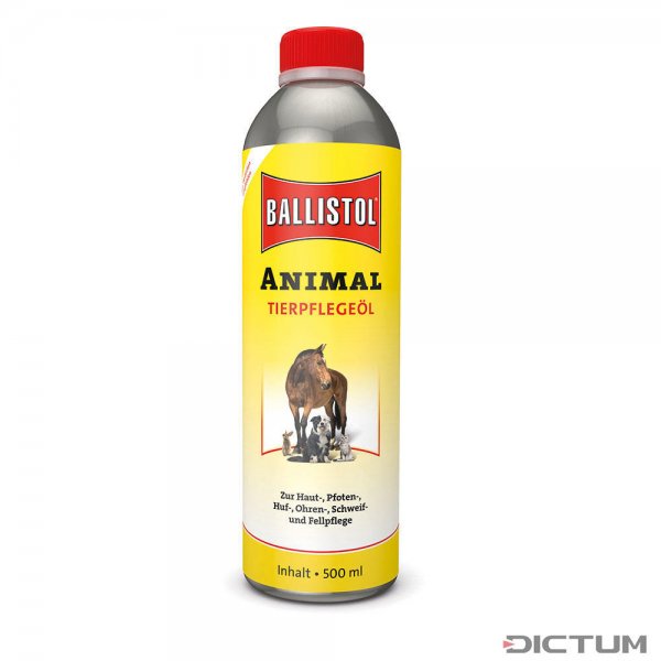 Huile pour le soin des animaux Ballistol Animal, 500 ml