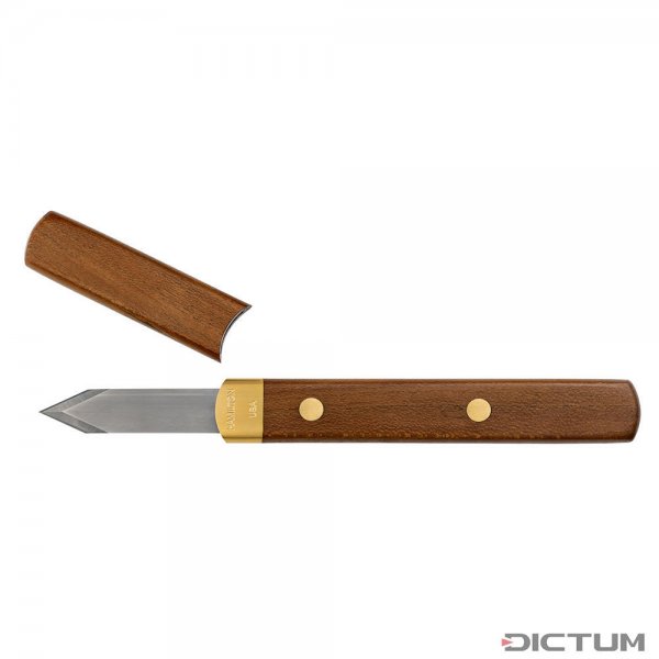 Cuchillo de trazado Hamilton, madera de cerezo