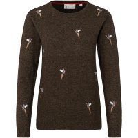 Hartwell Damen Pullover Hartwell Damen Pullover Amanda, braun, Fasane, Größe S