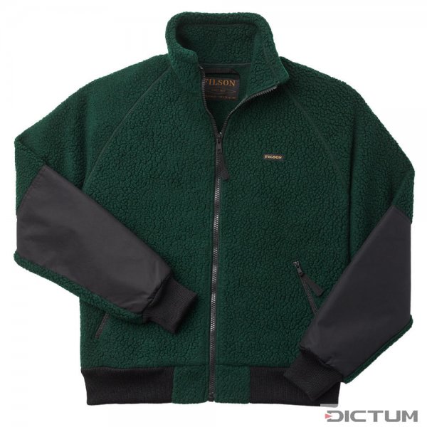 Filson Sherpa Fleece Jacket, verde abete, taglia L
