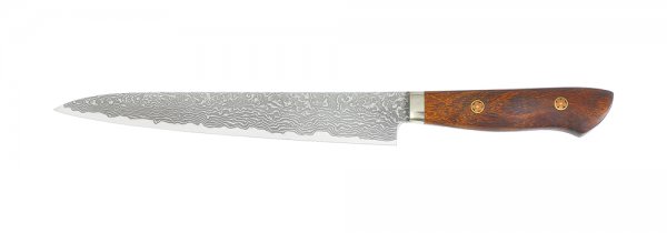 Katsuhiro Hocho, impug. in legno ferro del deserto, Sashimi, coltello da pesce