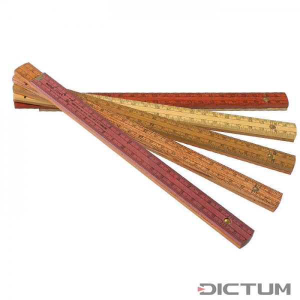 Mètre-pliant Wood Stock, bois brésiliens