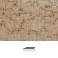 Карельская береза, первый сорт, 120 x 40 x 30 мм