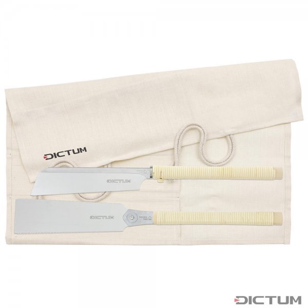 DICTUM Japanese Saw Set Duo, 2-Piece Set, Traditional Grip