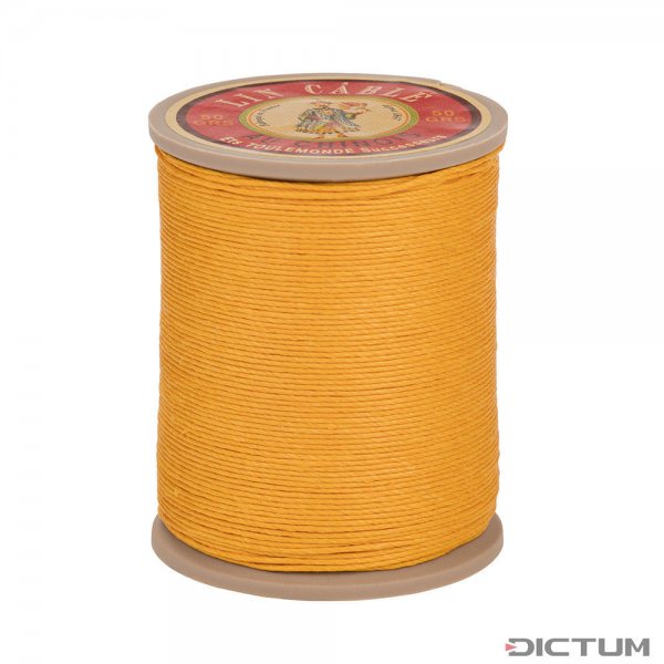 »Fil au Chinois« Waxed Linen Thread, Apricot, 133 m