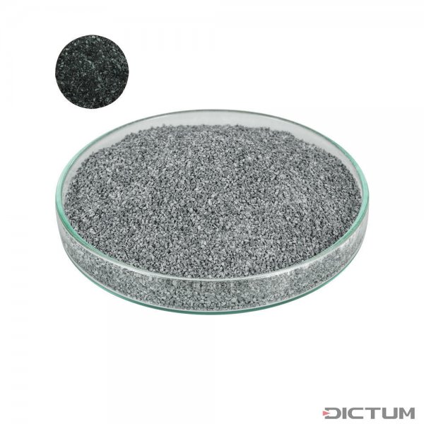 Imitace kamene pro intarzie, granulát, černý