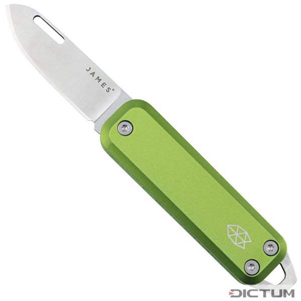 Cuchillo plegable The James Brand Elko, verde