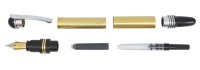 Kit de montage pour stylo-plume Leroy, couleur argent, 1 pièce