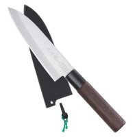 Нож для мяса и рыбы Saku Hocho, с деревянными ножнами, Gyuto