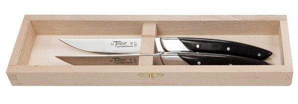 Couteaux de table et couteaux à viande Art Déco Le Thiers, jeu de 2 pièces