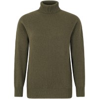 Sweter damski golf, Sweter damski golf, ciemnozielony, rozmiar XL