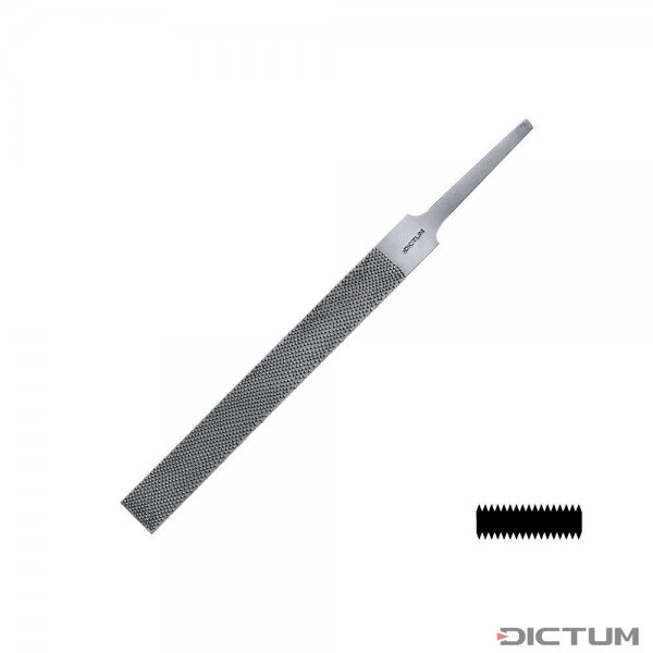DICTUM Precision Rasp, Flat, Cut 5, Cut Length 150 mm