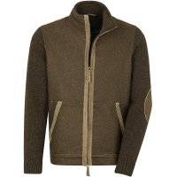 »Franko« Men’s Jacket, »Franko« Men’s Jacket, Knitwear/Loden, Brown/Green, Size 54