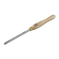 Crown »English-style« Spindle Gouge, Oiled Ash Handle, Blade Width 9 mm