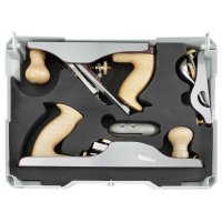 Set di pialle DICTUM per Set di pialle DICTUM per principianti, destrorsi, Systainer T-Loc, ferro SK4