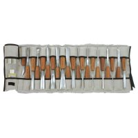 Set di sgorbie da scultura Pfeil, platano, 24 pezzi