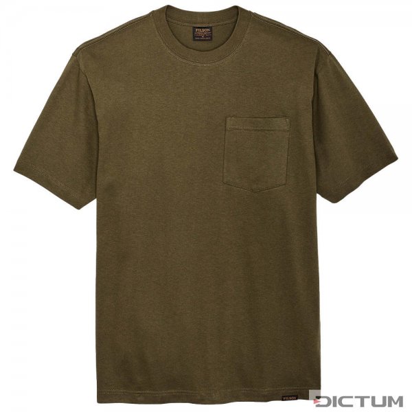 Filson Pioneer Solid One Pocket T-shirt, dark olive, Size L