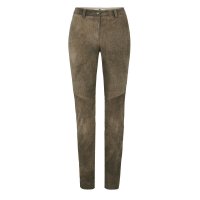 Damen Stretch-Lederhose Damen Stretch-Lederhose LAKER, antik braun, Größe 34