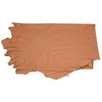 Воловья кожа оливкового Воловья кожа оливкового дубления, половина шкуры, светло-каштановая, 2,6-2,8 м²