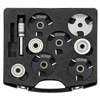 Disc Groove Cutters, 10-piece Set