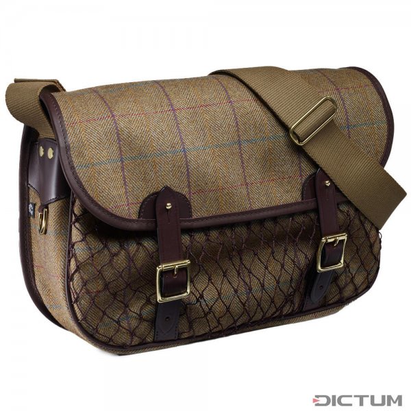 Croots »Helmsley« Game Bag, Tweed, Burgundy