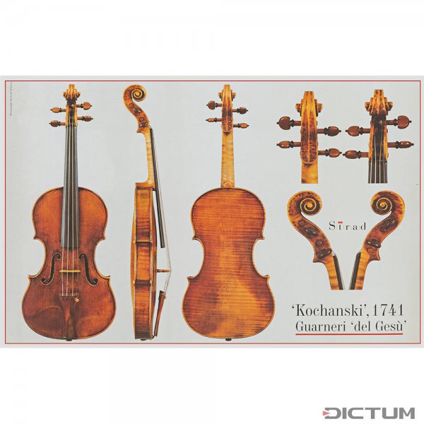 Poster, Violin, Giuseppe Guarneri del Gesù, »Kochanski« 1741