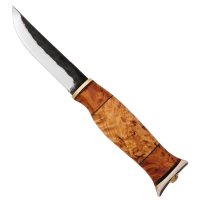 Cuchillo de caza y exteriores Wood Jewel, »Finnish Spitz«