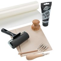 »Junior« Lino Printing Set, 6-piece
