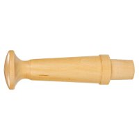 Botones Shaker, colgador, madera de boj, 82 mm