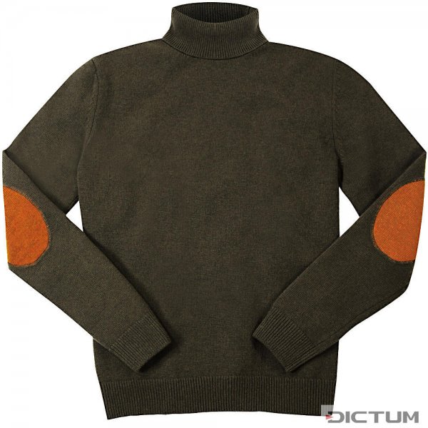 »Luke« Men’s Geelong Turtleneck Sweater, Green, M