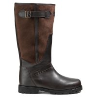 Aigle buty skórzane Aigle buty skórzane damskie INVERSS GTX W, ciemnobrązowe, rozmiar 38