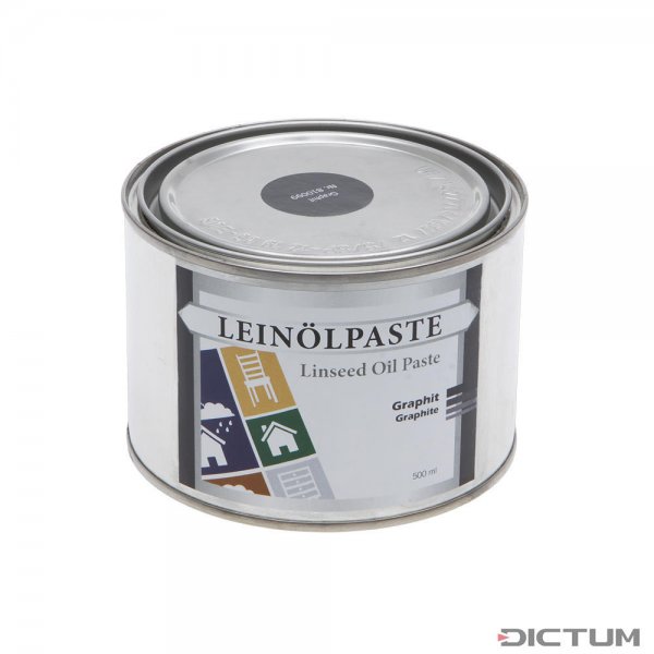 Pasta a base di olio di lino »Grafite«