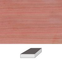 Pink ivory, 125 x 125 x Pink ivory, 125 x 125 x 50 mm