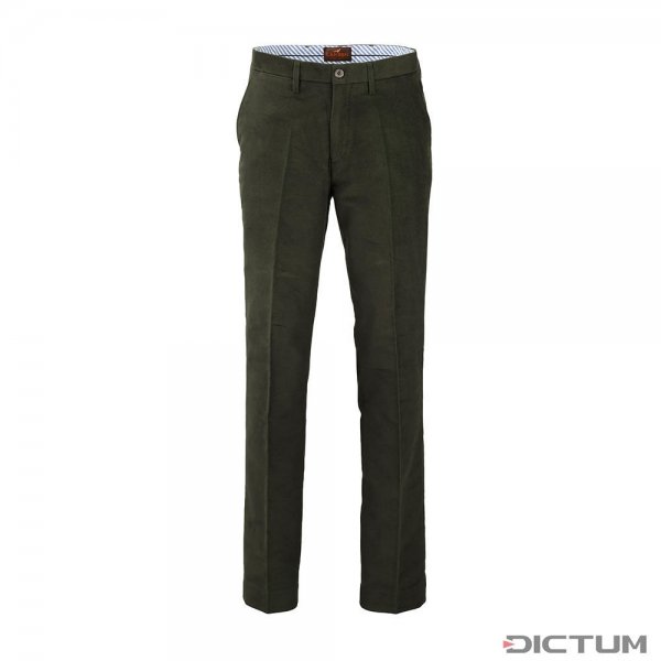 Pantalones para hombre Laksen Broadland, verde loden, talla 50