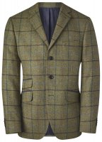 Herrensakko, Tweed, Herrensakko, Tweed, kariert, Größe 27
