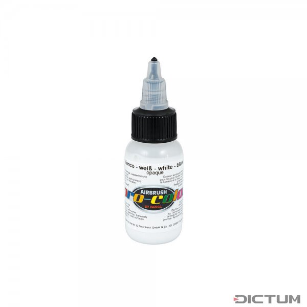 pro-color Airbrush-Farbe, 30 ml, weiß