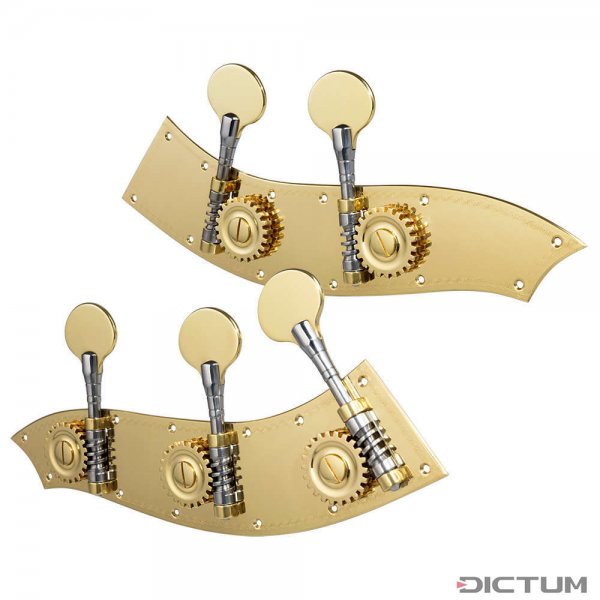 Rubner Machine Head, Tyrolean Model, Set, Bass 4/4, 3/4, 5-String