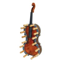 Набор форм для приклейки с винтами Herdim, 6 предметов, скрипка