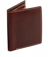 Ledergeldbörse, cognac, Ledergeldbörse, cognac, klein