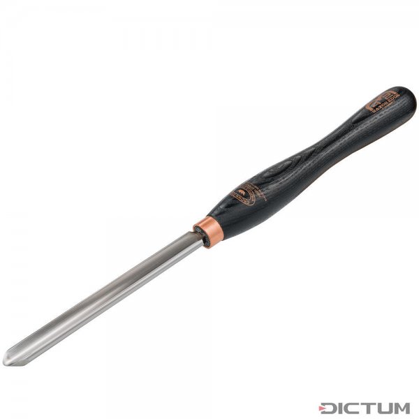 Crown »European-style« Spindle Gouge, M42-HSS Cryogenic, Blade Width 18 mm