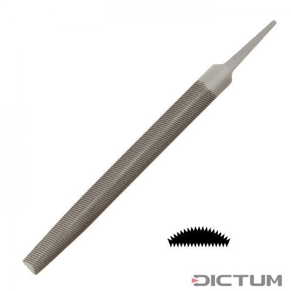 Friedr. Dick pilník na dřevo, půlkulatý, řez 0, délka 250 mm