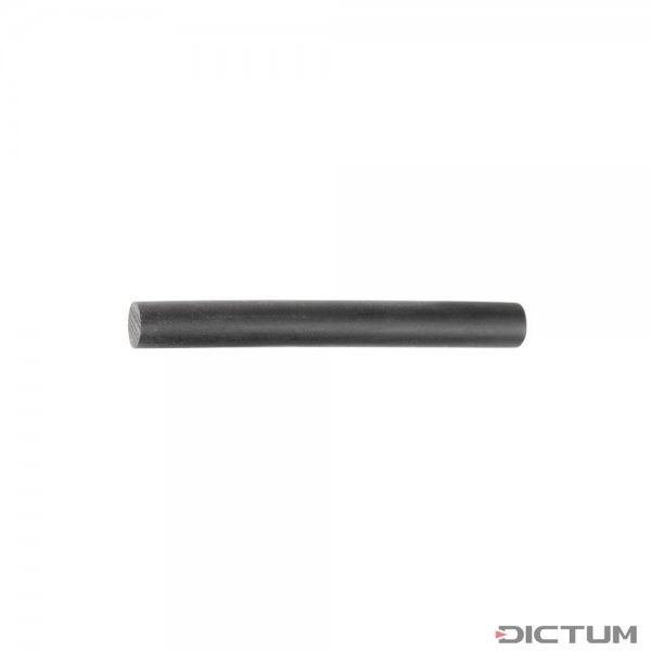 Büffelhorn-Rolle, Ø 8 x 100 mm, schwarz