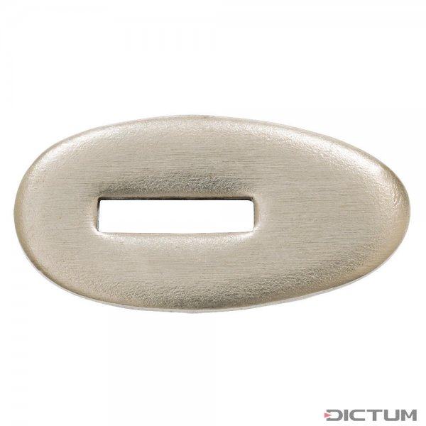 Bolster with Finger Guard, 18 x 35 mm, Nickel, Blade Thickness 3.2 mm