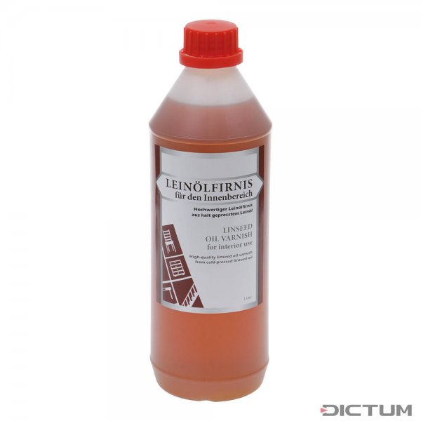 Boiled Linseed Oil for Interior Use, 1 l