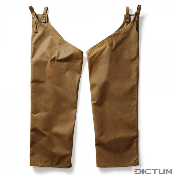 Защитные чехлы на штанины брюк Filson Single Tin, желто-коричневые, высокого к.