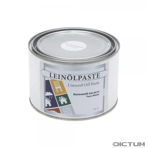 Linseed Oil Paste RAL9010 Pure White