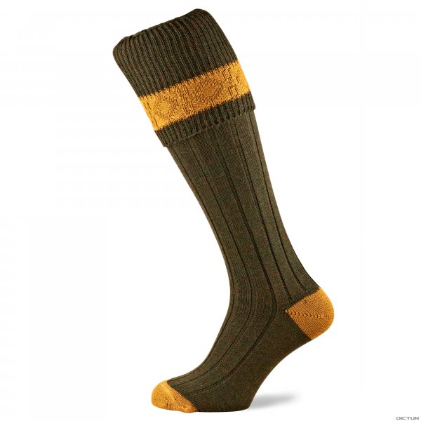Lovecké ponožky BYRON, greenacre, velikost S (36 - 39)
